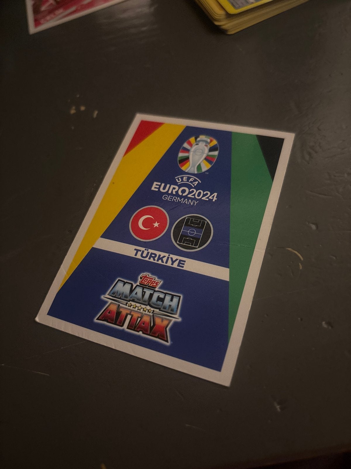 Orkun Kökçü Topps Match Attax UEFA Euro 2024 Kaart, Ophalen of Verzenden, Zo goed als nieuw, Buitenlandse clubs, Spelerskaart