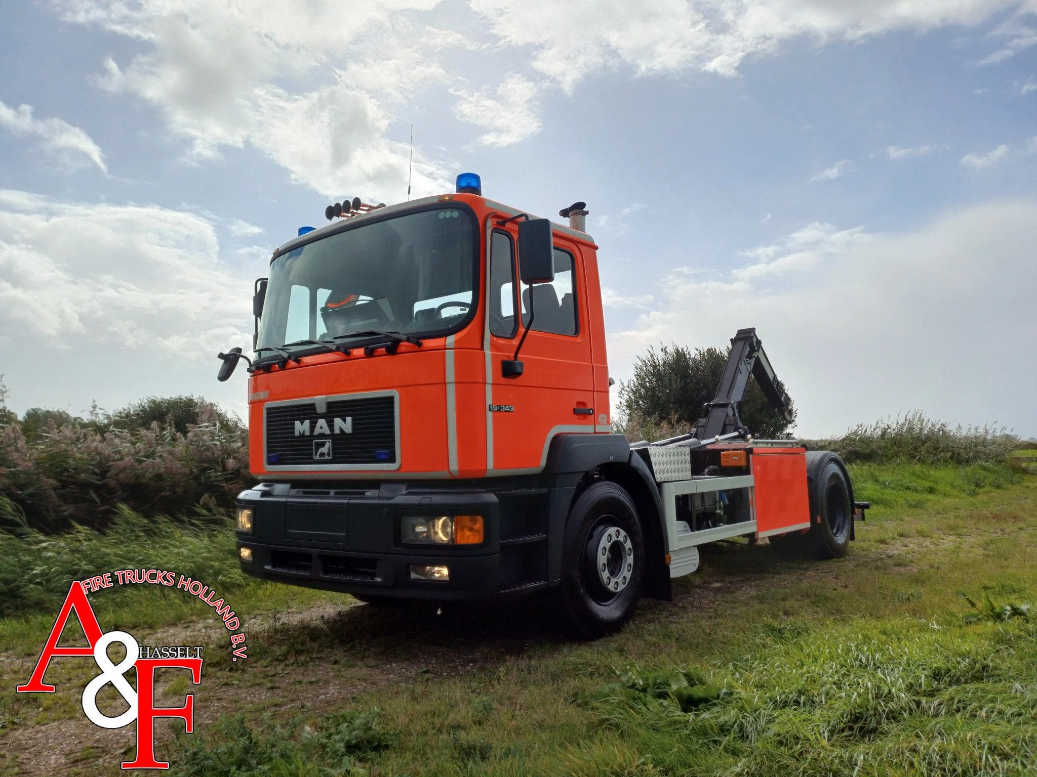 MAN 19.343 4x2 EFA 20T Haakarm / Hooklift / Abrollkipper Ex., Automaat, Achterwielaandrijving, Overige kleuren, MAN
