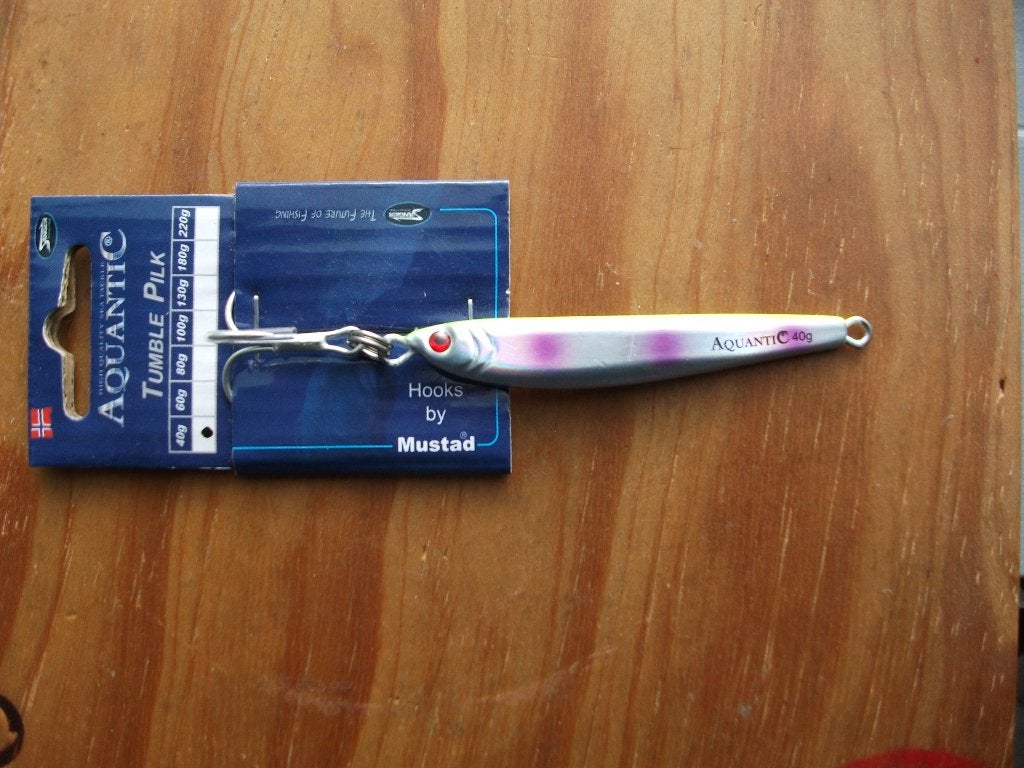 40 grams Aquantic roofvis pilker / kunstaas Pilker, Ophalen of Verzenden, Nieuw, Overige typen