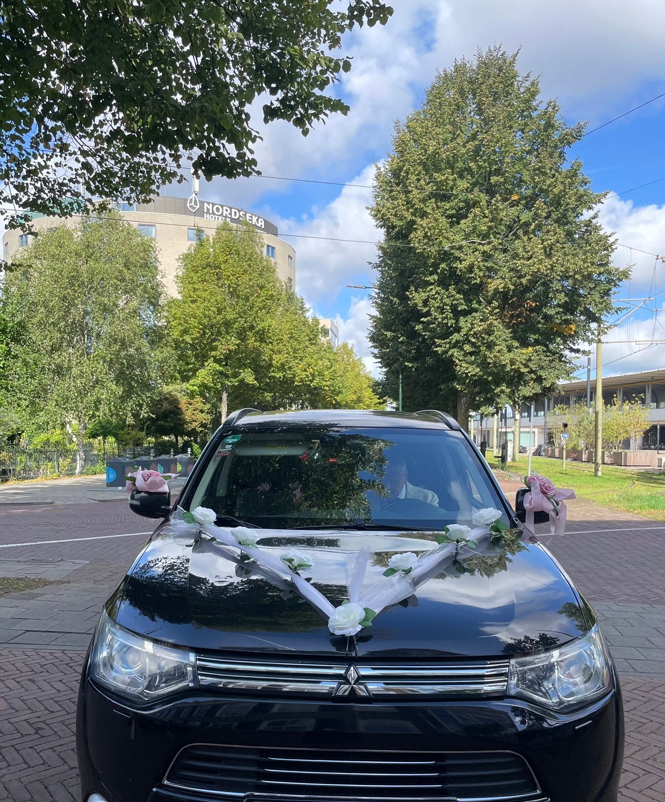 Versiering trouwauto, Ophalen of Verzenden