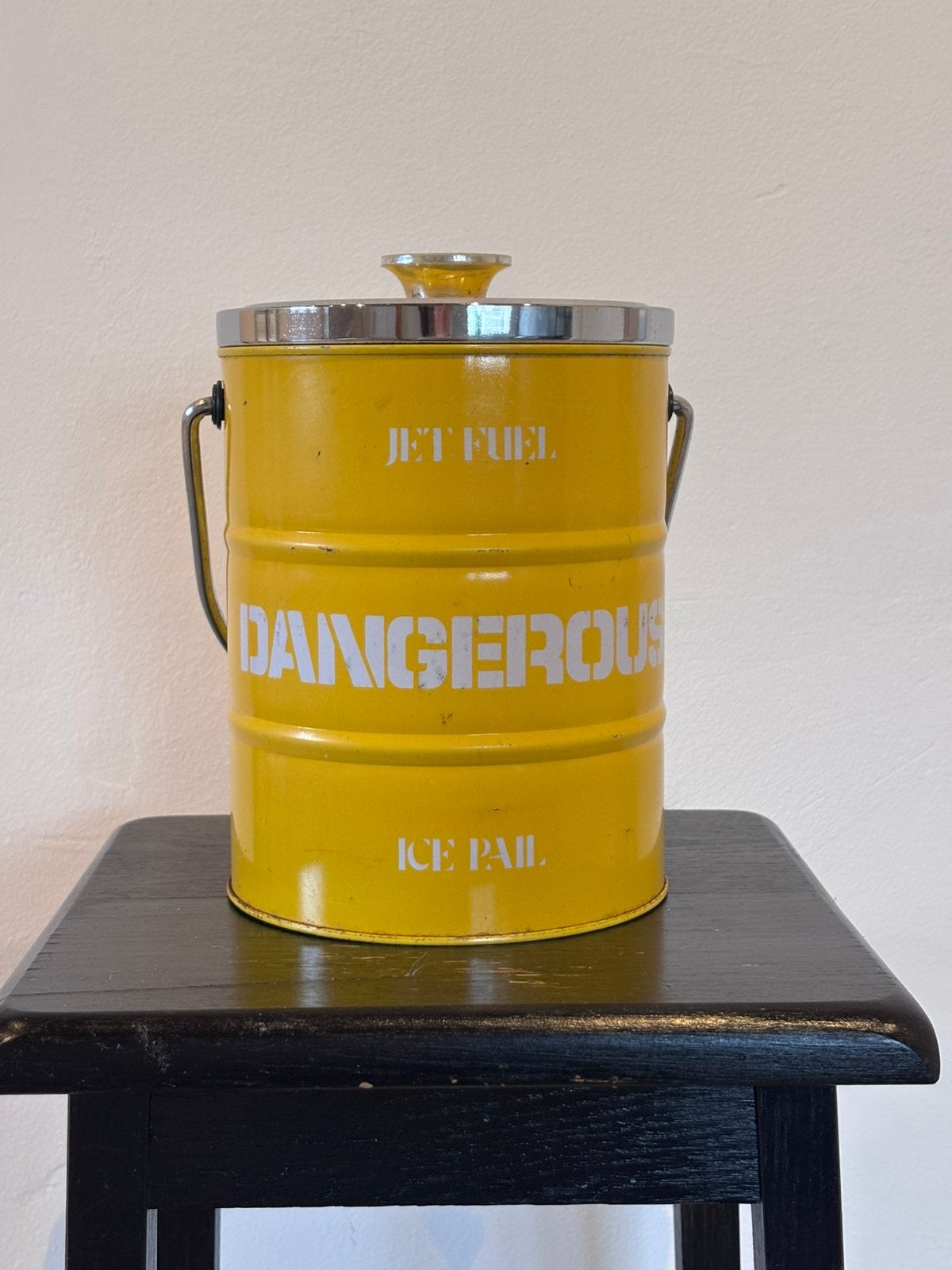 Originele retro ijsemmer, vintage ijsbucket ijsklontjes, Ophalen of Verzenden, Gebruikt