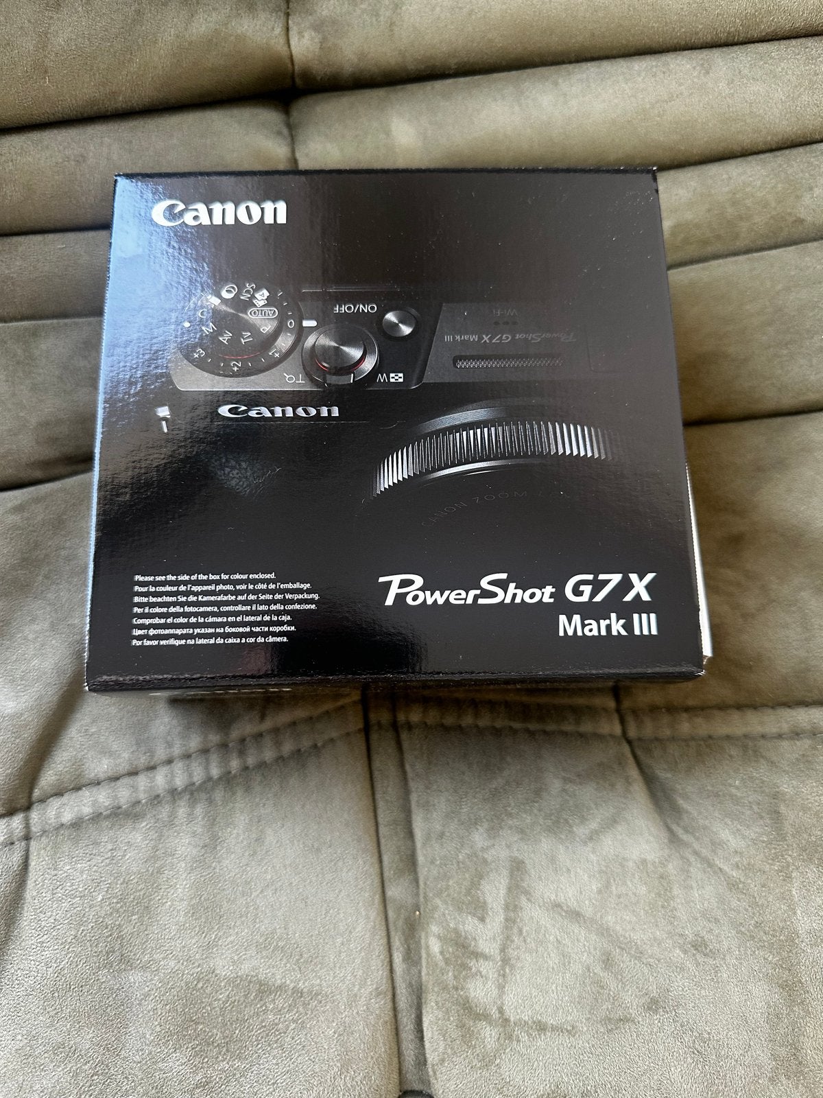 Nieuwe Canon PowerShot G7X Mark III - Ongeopend met factuur, Nieuw, Ophalen of Verzenden, Compactcamera, .