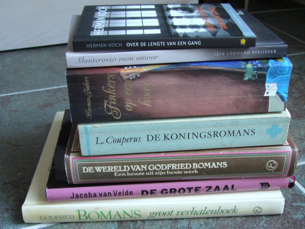 Louis Couperus ea 7 samen 5,00 Majesteit De koningsromans, Ophalen of Verzenden, Gelezen, Ilja Leonard Pfeijffer Jacoba van Velde Godfried Bomans
