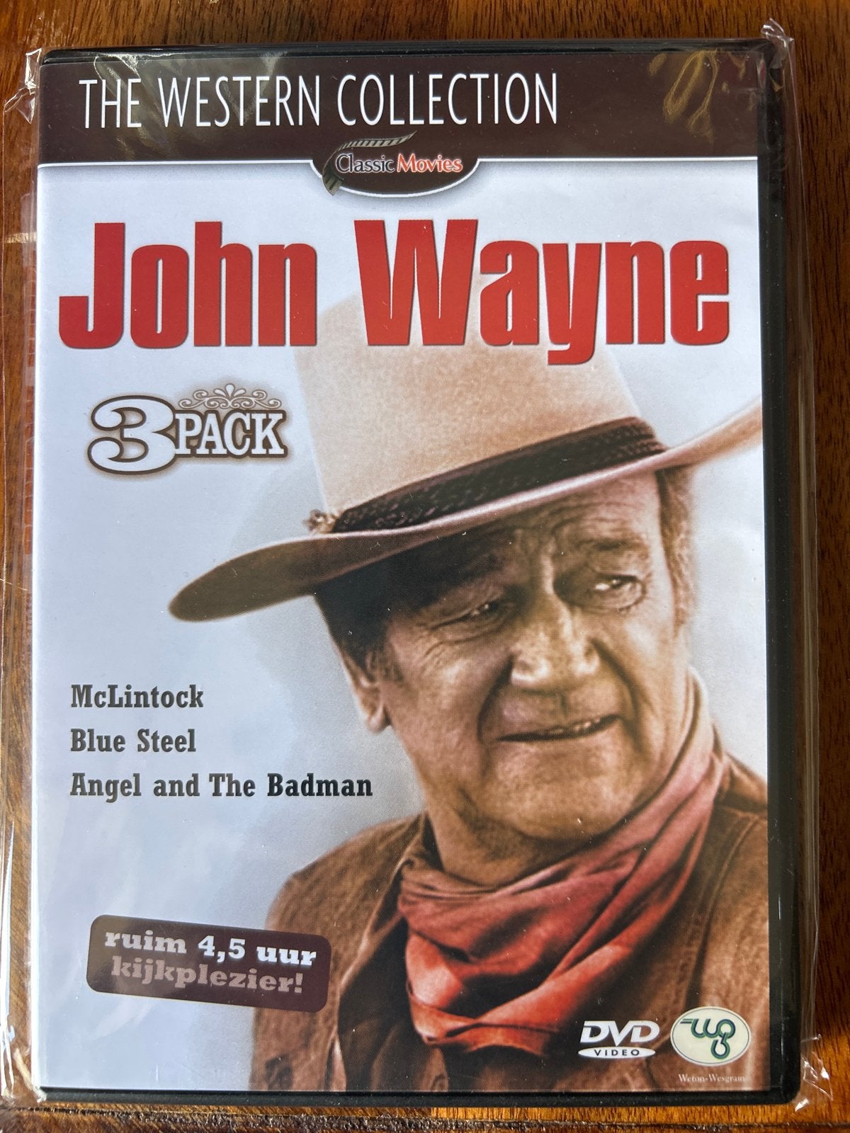 John Wayne - The Western Collection 3-pack DVD, Engels, Verzenden, Nederlands, Overige genres