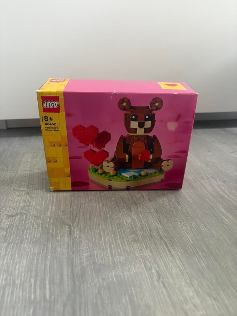 Lego valentijnsbeer, Ophalen of Verzenden, Zo goed als nieuw