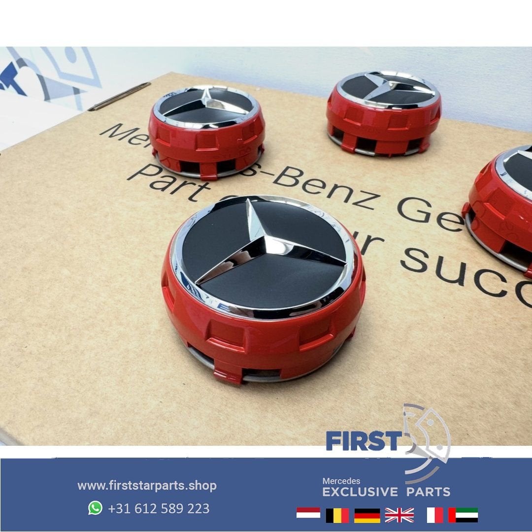 Mercedes AMG Naafkappen set W176 W246 W204 W205 W117 W212 W2, Gebruikt, -, -, Ophalen of Verzenden