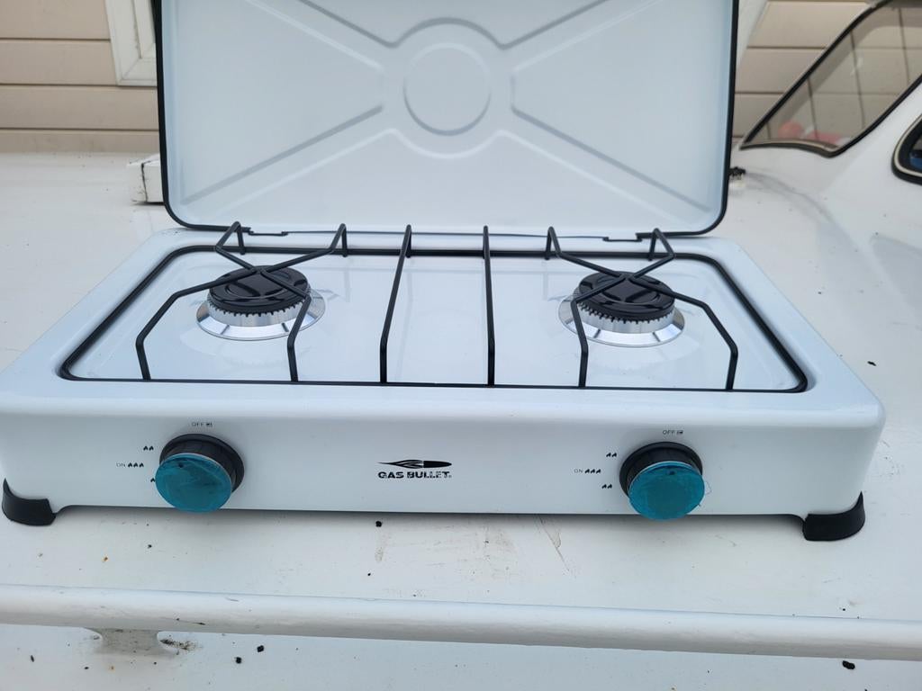 Nieuw Gasfornuis 2-pits - Ideaal voor Camping/Outdoor, Caravans en Kamperen, Kampeeraccessoires, Ophalen of Verzenden