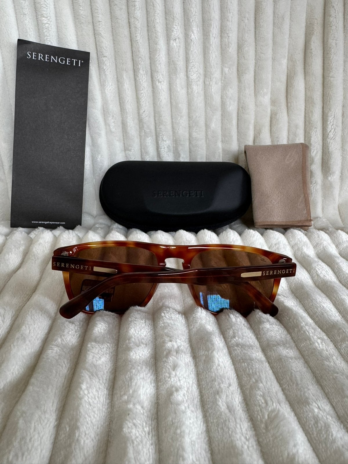 Serengeti Enrico 8151 garantie en btw-factuur, Zonnebril, Verzenden, Nieuw, Nvt
