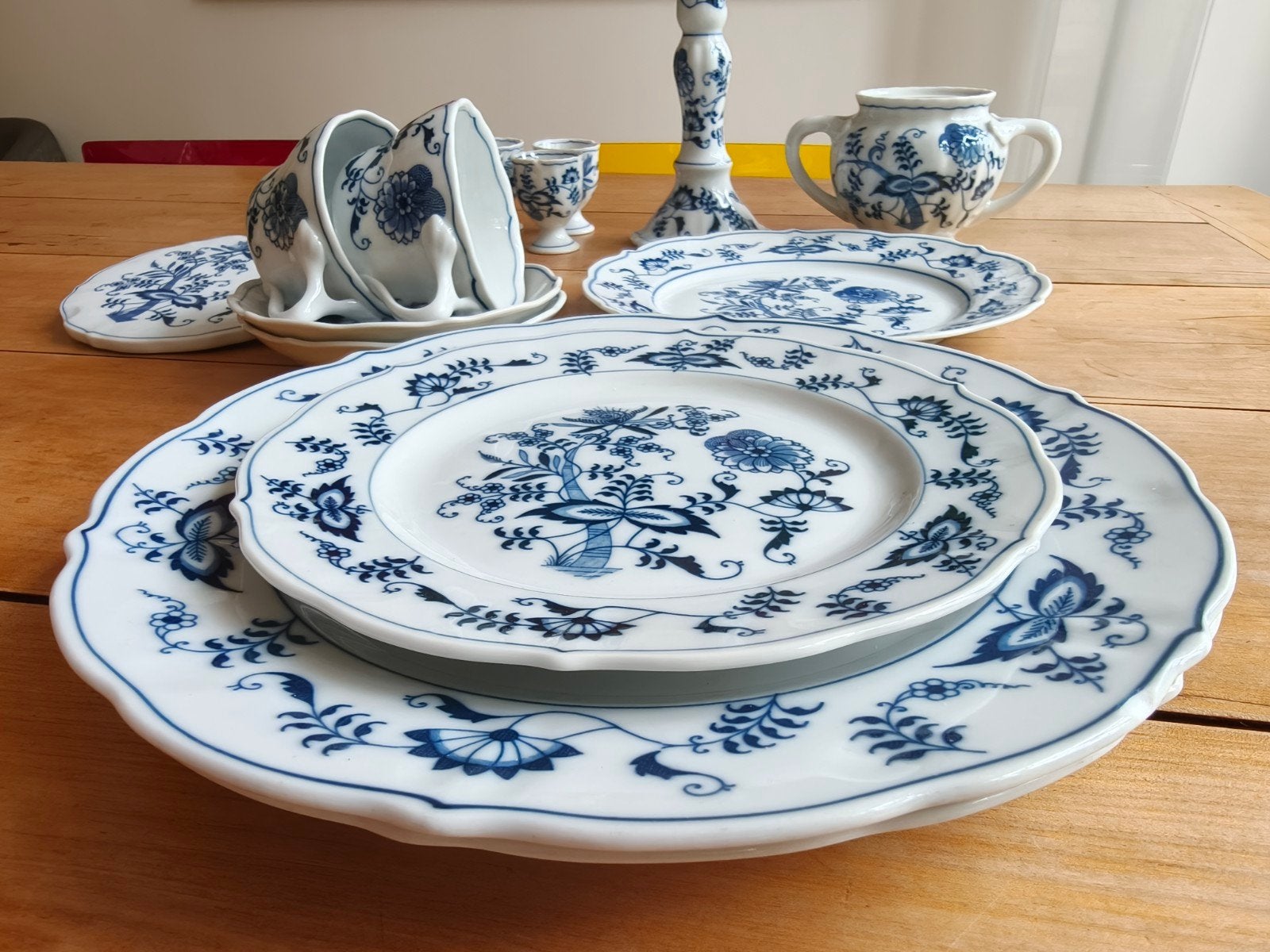 16-delige Set Vintage Blue Danube Servies (Japan) –  Japans, Ophalen