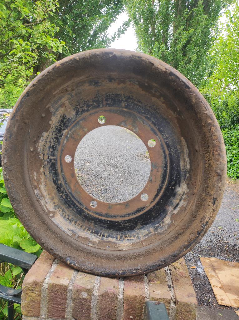 Landbouwwagen velg 6.00-20 5-gats geen tractor Lanz Bulldog, Verzenden, Gebruikt