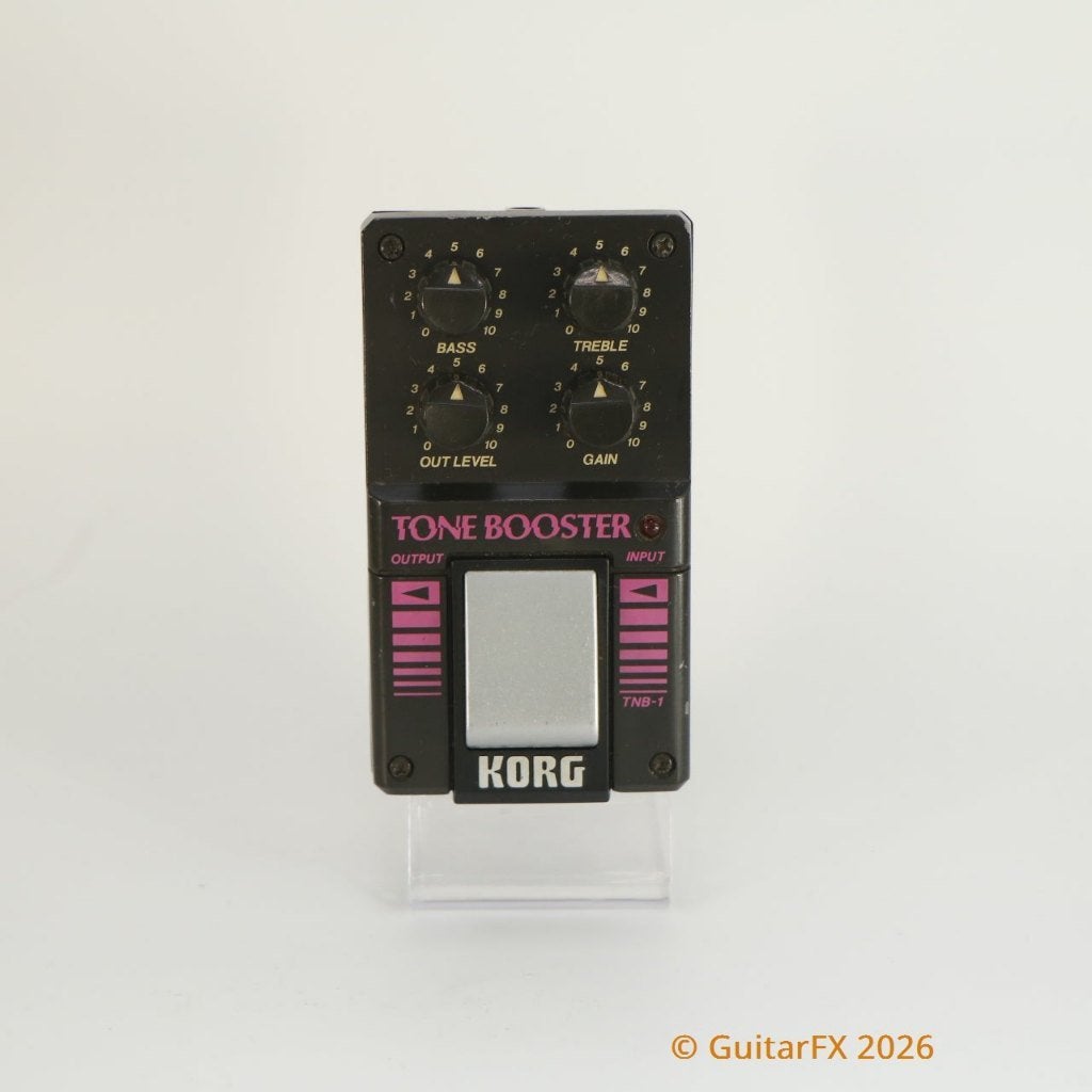 Korg TNB-1 Tone Booster (s/n 001085, vintage, Made In Japan), Gebruikt, -, -, Ophalen of Verzenden