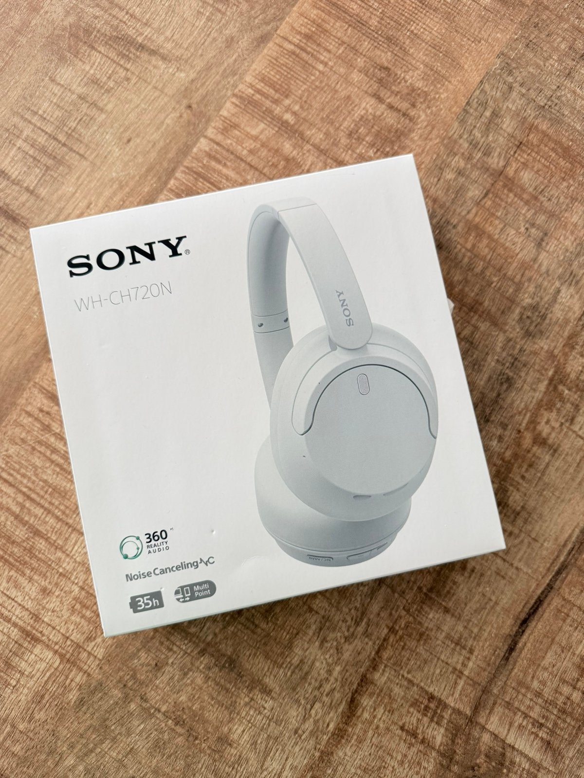 Sony WH-CH720N Wit draadloze koptelefoon, Ophalen of Verzenden, Zo goed als nieuw, Sony
