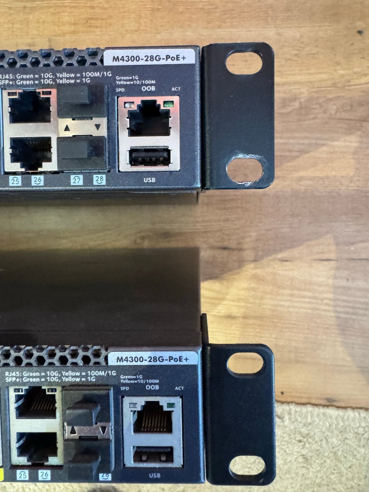 Netgear M4300-28G-PoE+ Gigabit Ethernet Switch, Computers en Software, Ophalen of Verzenden, Gebruikt