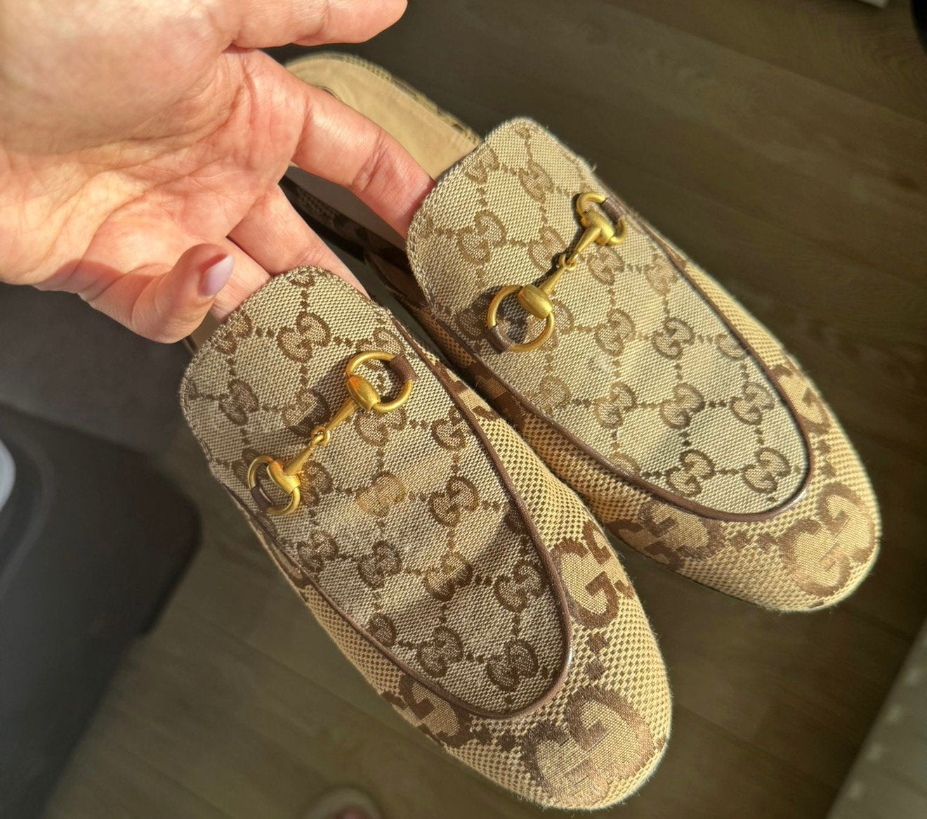 Gucci loafers met open achterkant, Kleding | Dames, Schoenen, Ophalen, Zo goed als nieuw, Instappers