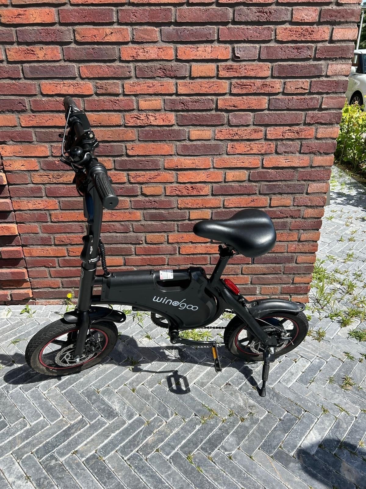 Windgoo opvouwbare elektrische fiets, Gebruikt, Minder dan 47 cm, 30 tot 50 km per accu, Ophalen