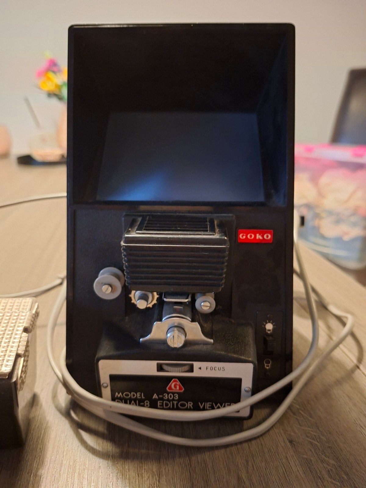 Goko Dual-8 Editor Viewer Model A-303 voor 8mm films, Ophalen of Verzenden, Accessoire