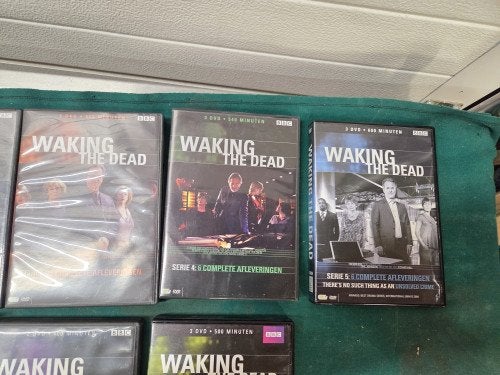dvd serie waking the dead seizoen 1 t/m 9, Ophalen of Verzenden