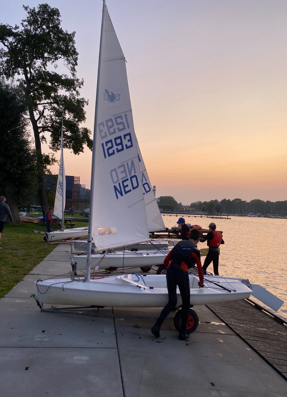 Splash zeilboot, Watersport en Boten, Splash, Ophalen, Zo goed als nieuw