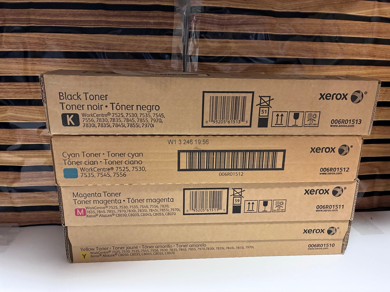 Xerox WorkCentre Toner Cartridges (CMYK), Computers en Software, Printers, Ophalen of Verzenden, Kopieermachine, Laserprinter
