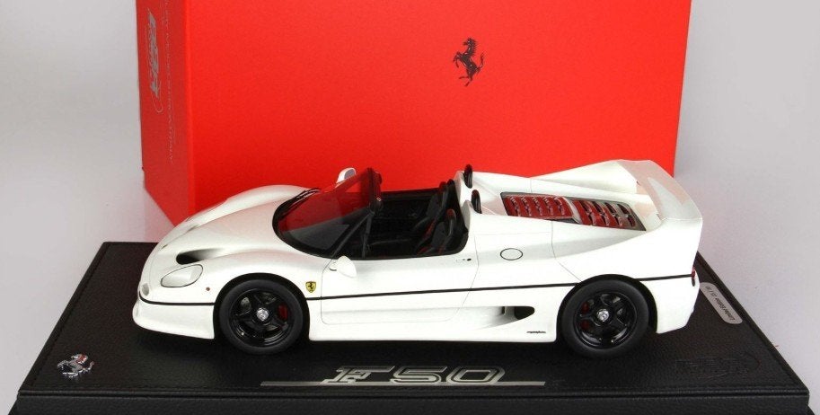 Ferrari F50 Spider Avus White 1:18 P18190F1 BBR PRE-ORDER, Ophalen of Verzenden, Nieuw, Auto, Overige merken