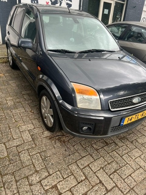 Ford Fusion 1.4 16V 2006 Grijs, Auto's, Ford, Voorwielaandrijving, 49 €/maand, Origineel Nederlands, Overige kleuren