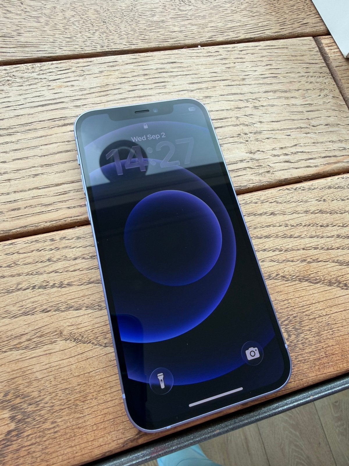 iPhone 12 Purple (Paars) - ZGAN - 100% cyclus, Paars, Ophalen of Verzenden, Zo goed als nieuw, IPhone 12