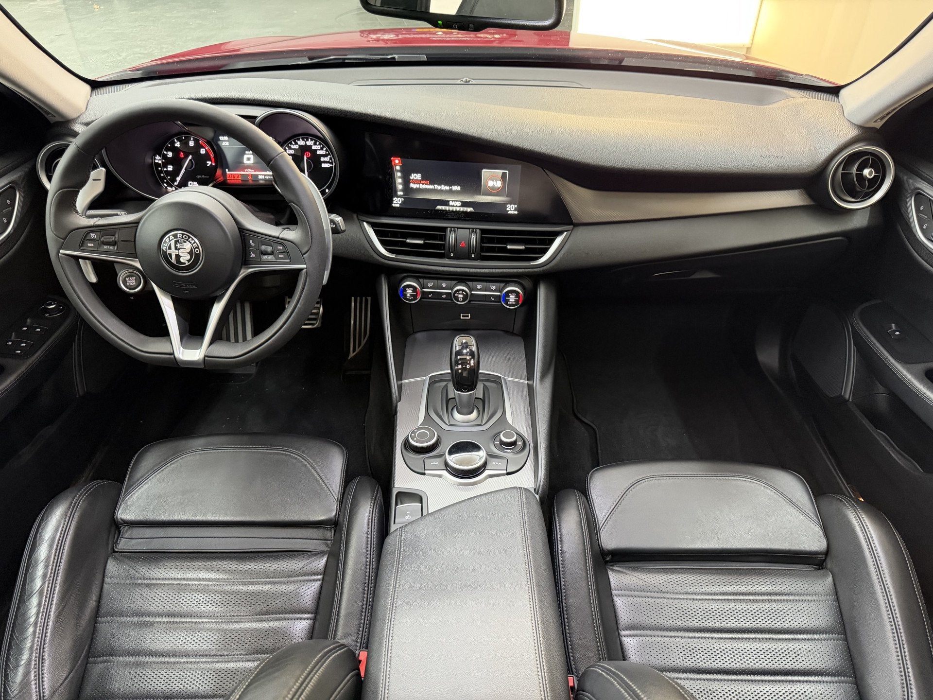 Alfa Romeo Giulia 2.0 T AWD Veloce, 280Pk, 2017, 1ste eigena, Zwart, 4 cilinders, 1505 kg, Bedrijf