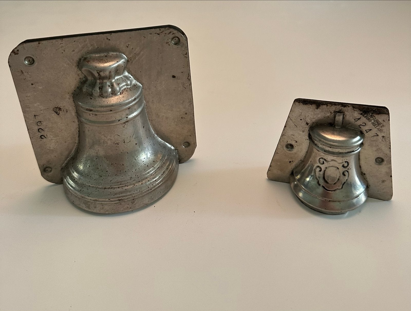 Vintage chocoladevormen - Klokken, Ophalen of Verzenden