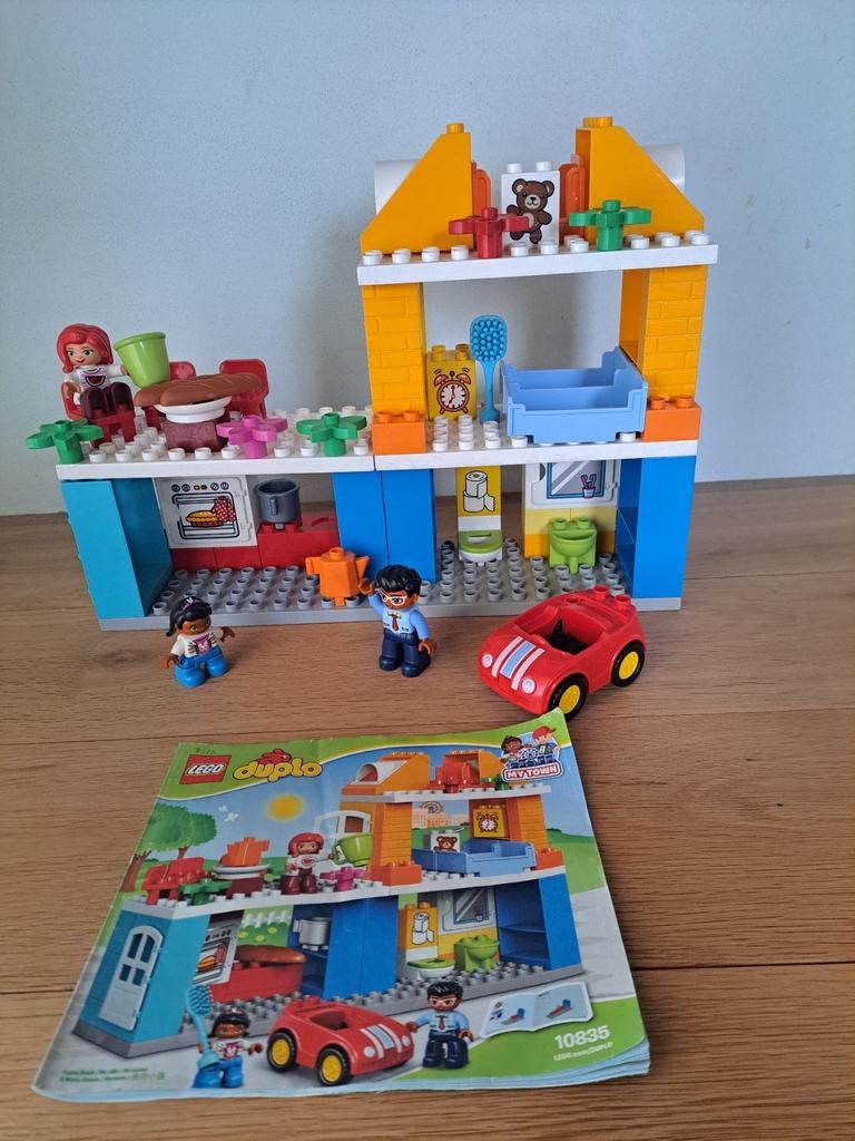 LEGO Duplo 10835 Familiehuis - Gebruikt, Kinderen en Baby's, Speelgoed | Duplo en Lego, Ophalen of Verzenden, Gebruikt, Complete set