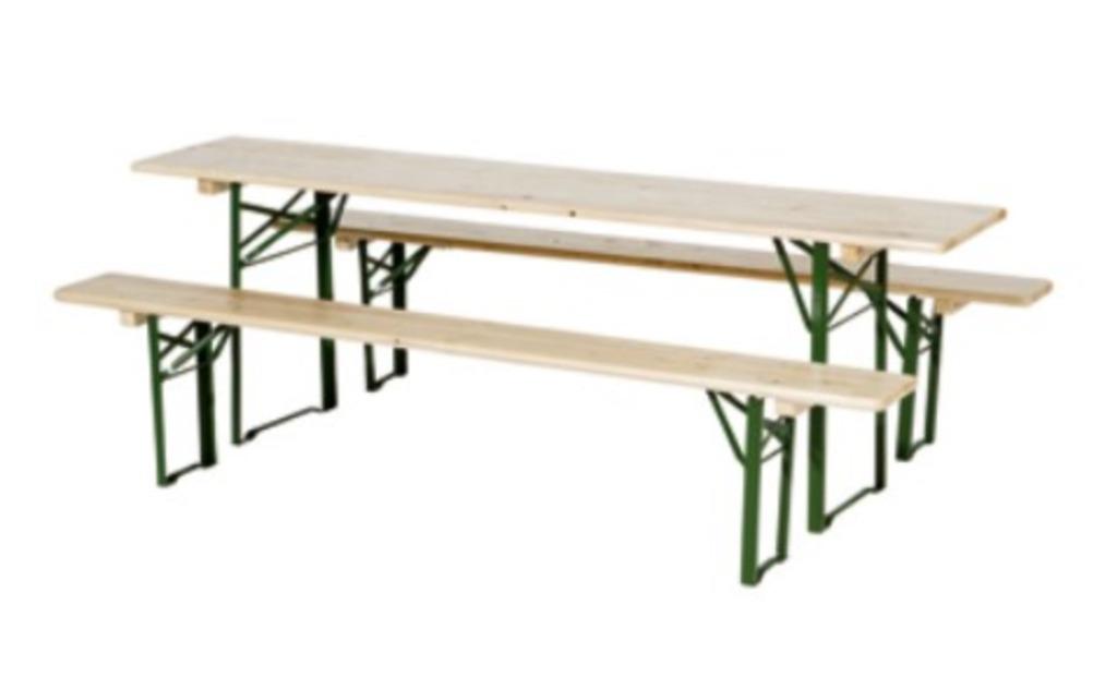 Bierbank of Biertafel, Ophalen, Nieuw, Hout