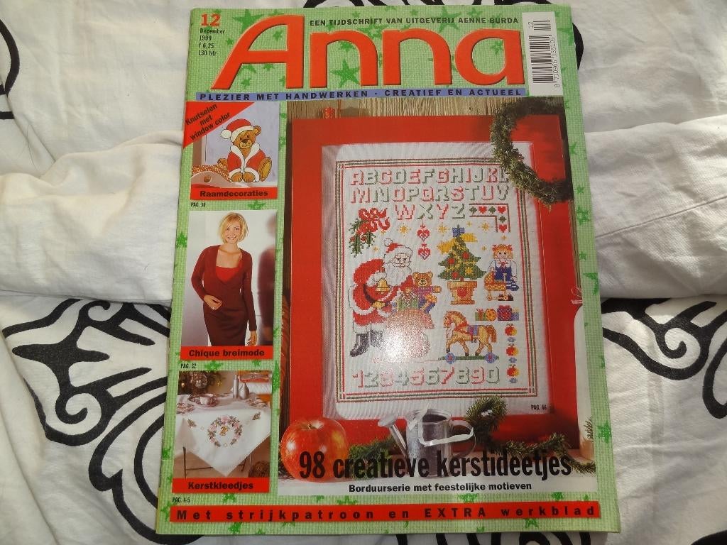 tijdschrift Anna december 1999, Boeken, Ophalen of Verzenden, Zo goed als nieuw, Damesbladen