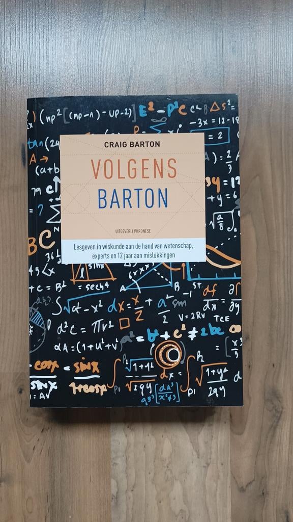Volgens Barton Deel 1 & 2 in één boek, Ophalen of Verzenden, Zo goed als nieuw, Craig Barton, Overige wetenschappen