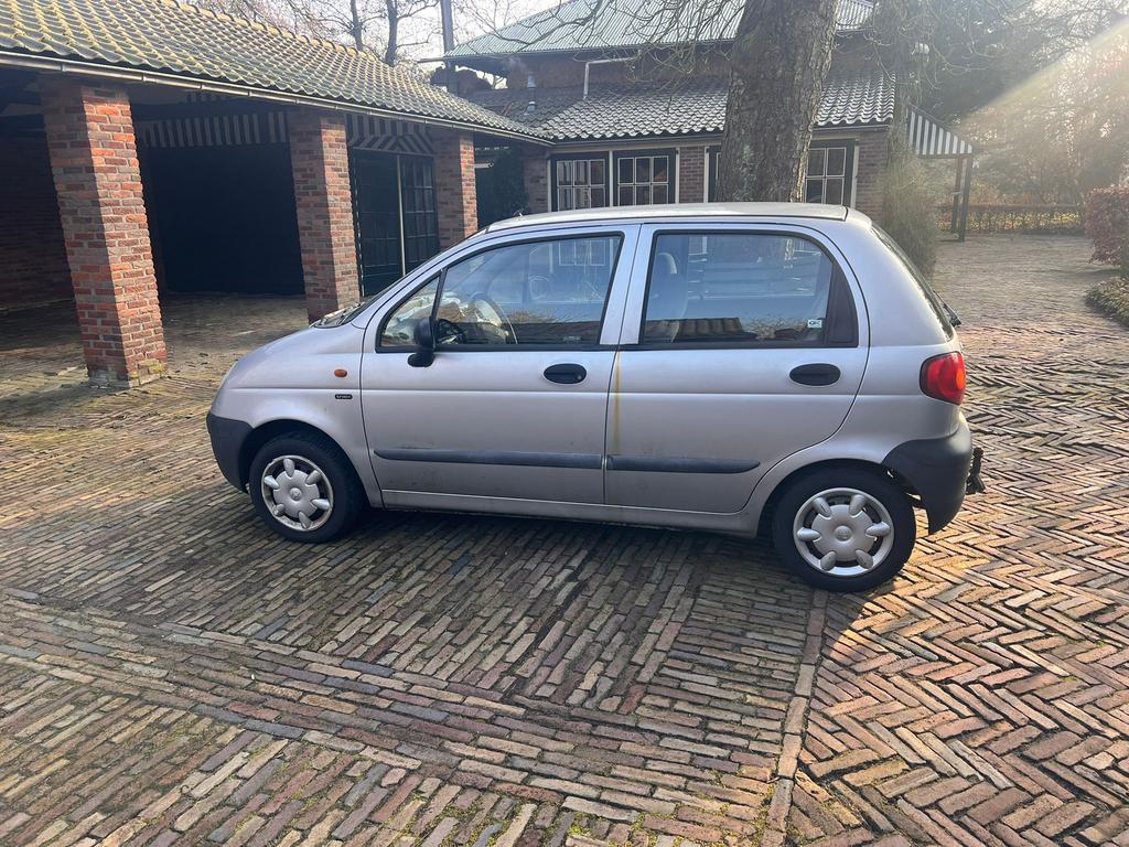 Daewoo Matiz 0.8 2004 Grijs, Auto's, Voorwielaandrijving, Matiz, Origineel Nederlands, Particulier