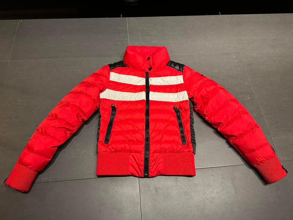 Goldbergh jas rood wit mt 38, Ophalen of Verzenden, Gedragen, Maat 38/40 (M), Jack