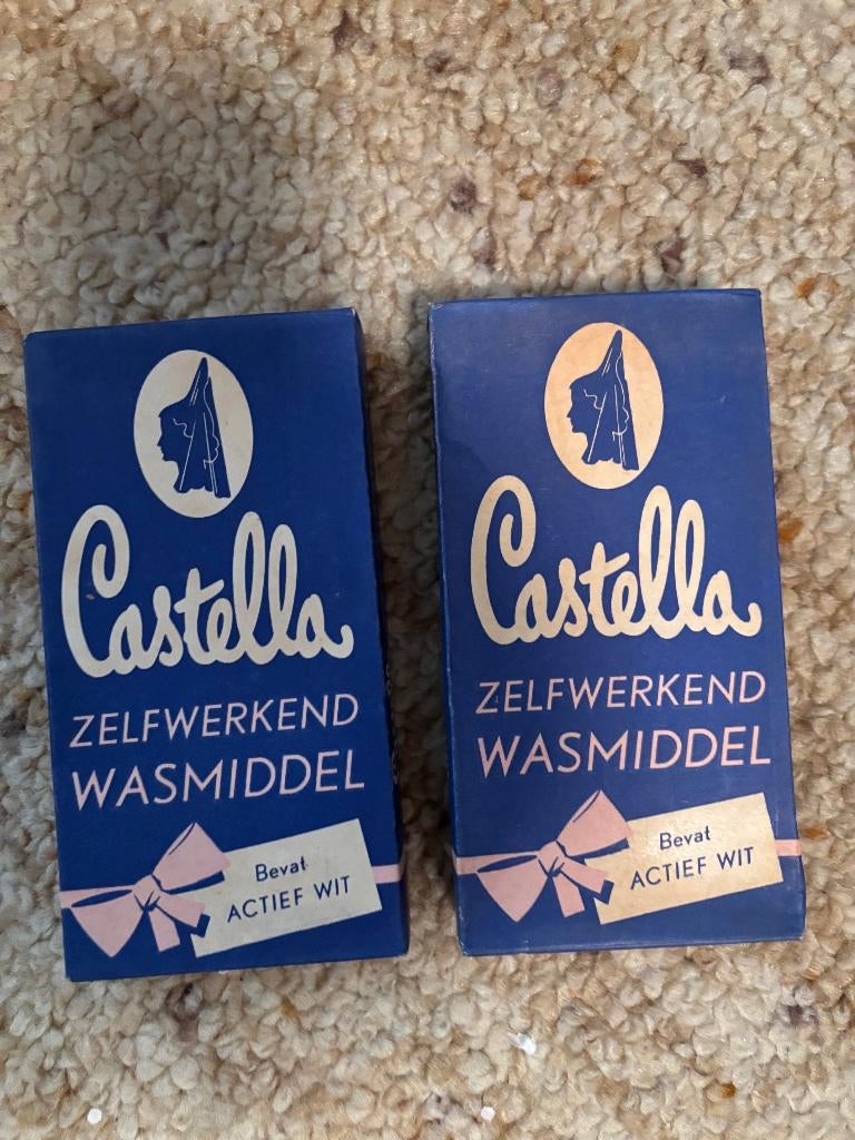 Castella wasmiddel vintage, Verzamelen, Merken en Reclamevoorwerpen, Ophalen, Gebruiksvoorwerp
