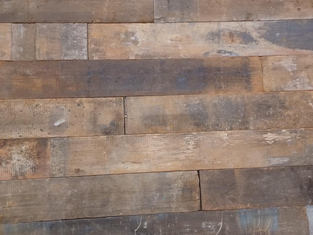 Amerikaans  grenen  sloophout  planken  wandbekleding, Ophalen of Verzenden, Gebruikt, Grenen