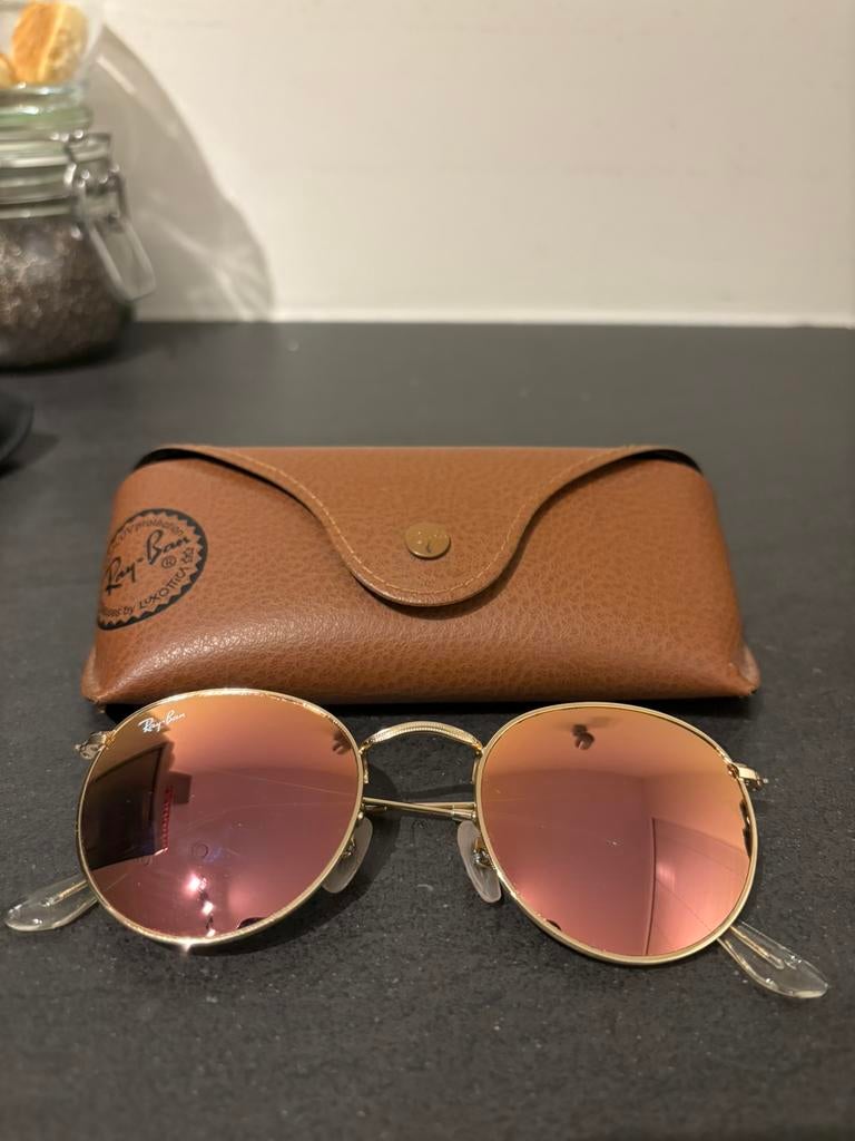 Rayban zonnebril, Ophalen of Verzenden, Zo goed als nieuw, Bruin, Ray-Ban