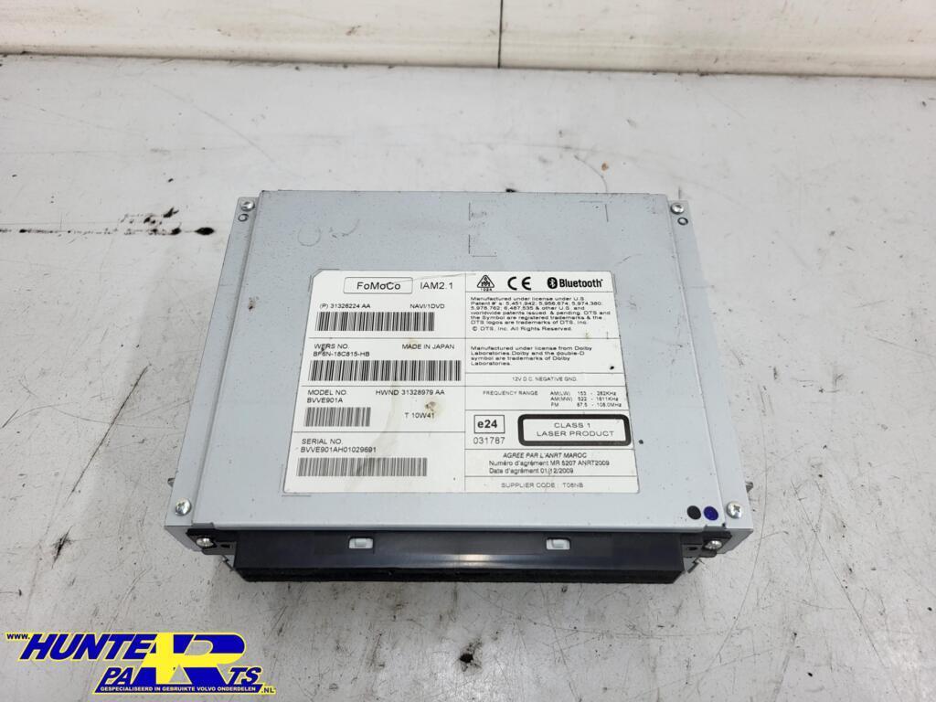 Bedieningspaneel multimedia Volvo V60 I ('10-'18) 31326224, Gebruikt, Ophalen of Verzenden, Volvo, Volvo