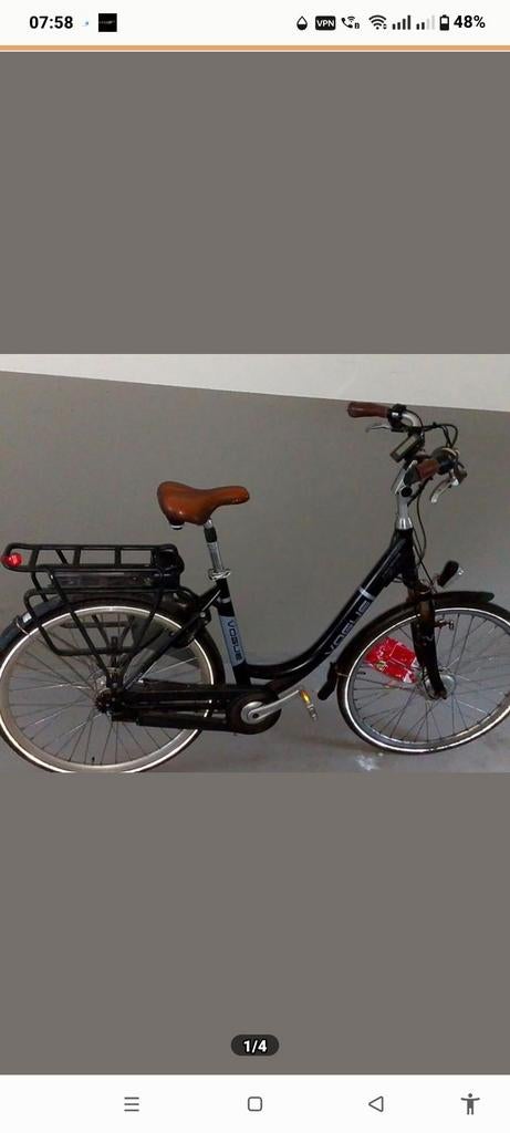 Vogue Elektrische Fiets - Opknapper, Fietsen en Brommers, Fietsen | Dames | Damesfietsen, Gebruikt, Versnellingen, 50 tot 53 cm