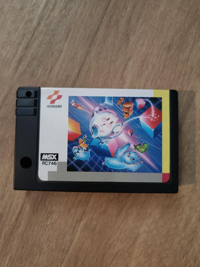 Q-bert MSX Konami - Retro Game!, Puzzel en Educatief, Gebruikt, 1 speler, Ophalen of Verzenden