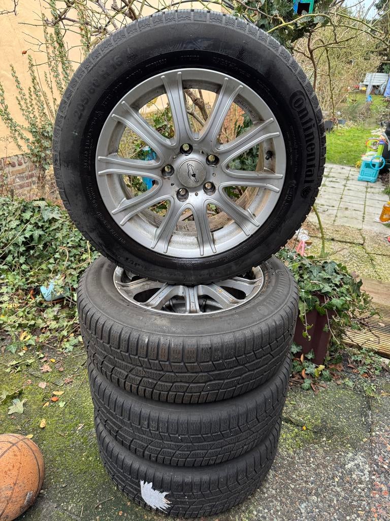 Winterbanden Hyundai i40 - 16 inch, Ophalen, Gebruikt, 16 inch, Banden en Velgen