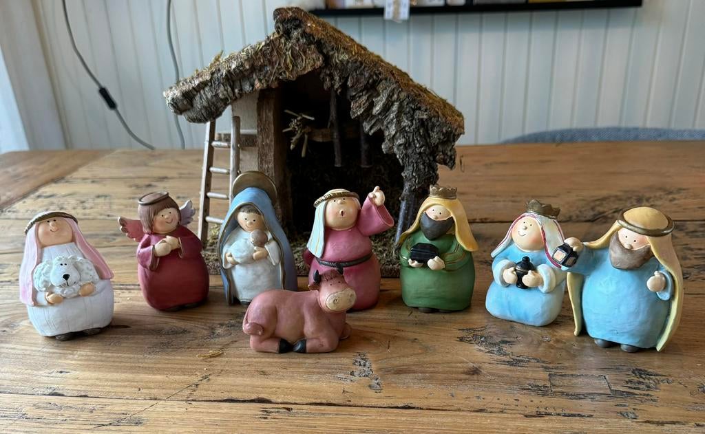 Decoris Kerststal, Ophalen of Verzenden, Zo goed als nieuw