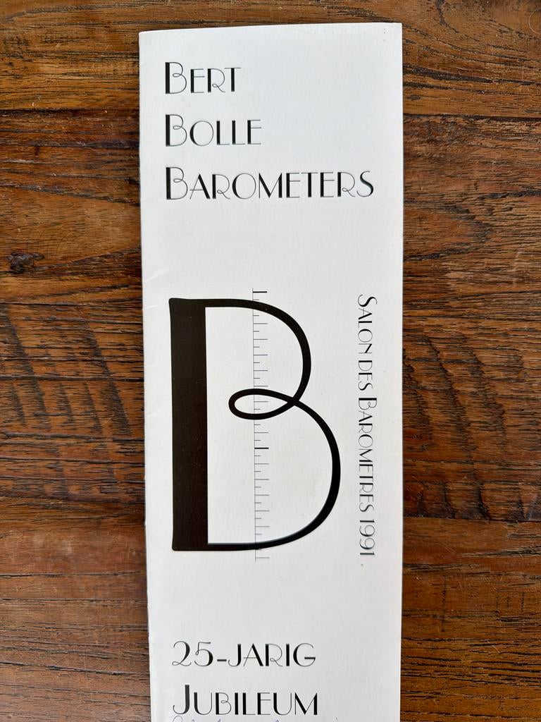 Bert Bolle Barometer, Ophalen
