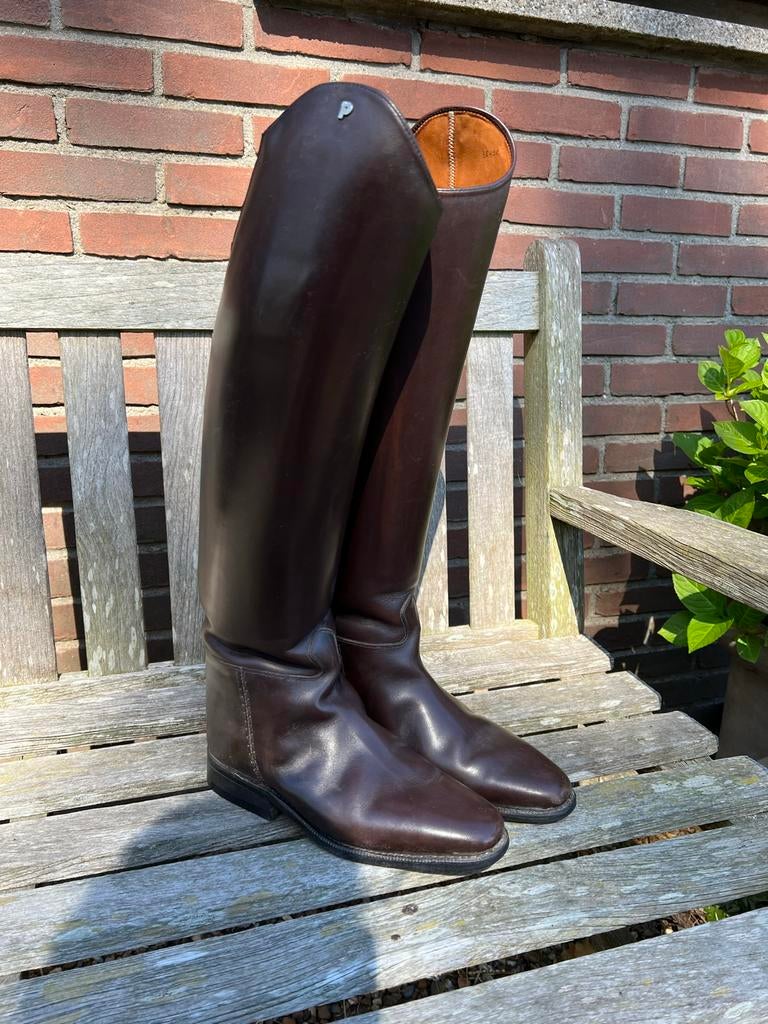 Leren Rijlaarzen Bruin Petrie, Dieren en Toebehoren, Paardrijkleding, Schoeisel, Dressuur, Ophalen of Verzenden