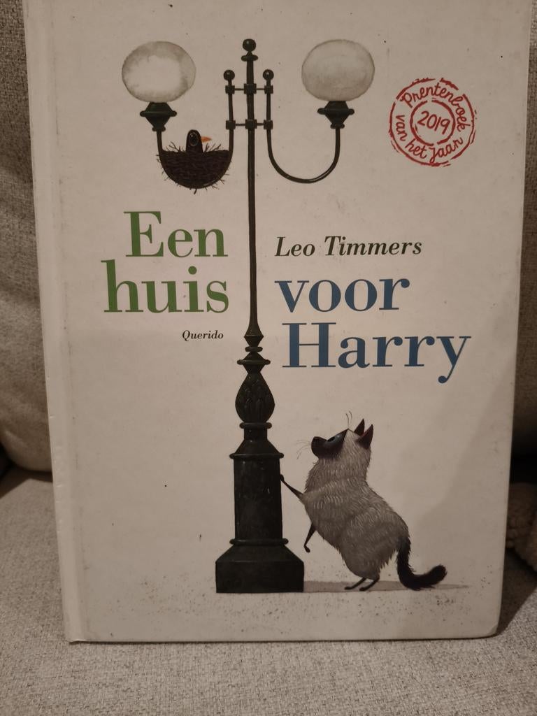 Een huis voor Harry - Leo Timmers, Ophalen of Verzenden, Gelezen, Leo Timmers, Prentenboek