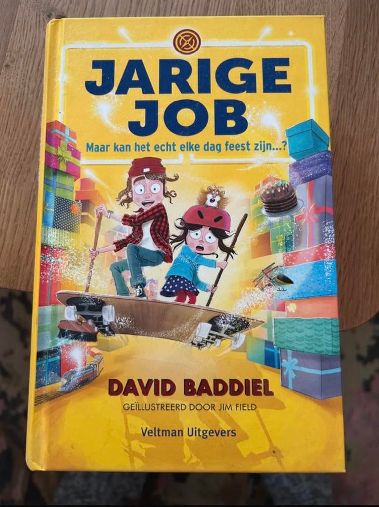 Boek jarige job, Ophalen, Zo goed als nieuw