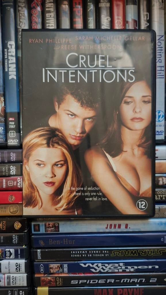 Cruel intentions dvd, Alle leeftijden, Verzenden, Zo goed als nieuw