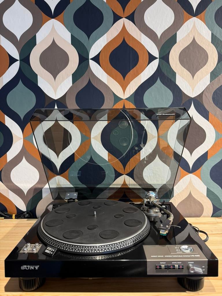 Sony PS-4300, VAB SMOKE EDITIE, uniek, met garantie, Ophalen, Contact@vintageaudiobreda.nl, Automatisch, Zo goed als nieuw