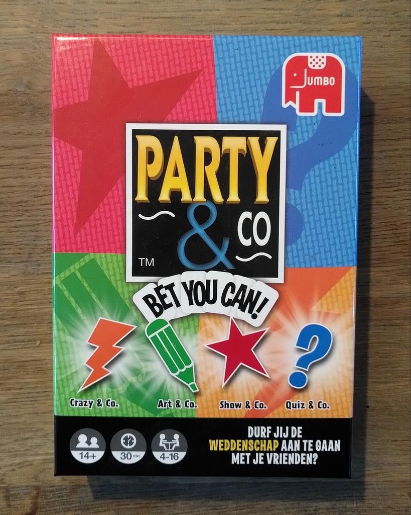 Party & Co - Bet you can!, Vijf spelers of meer, Ophalen of Verzenden, Zo goed als nieuw, Jumbo