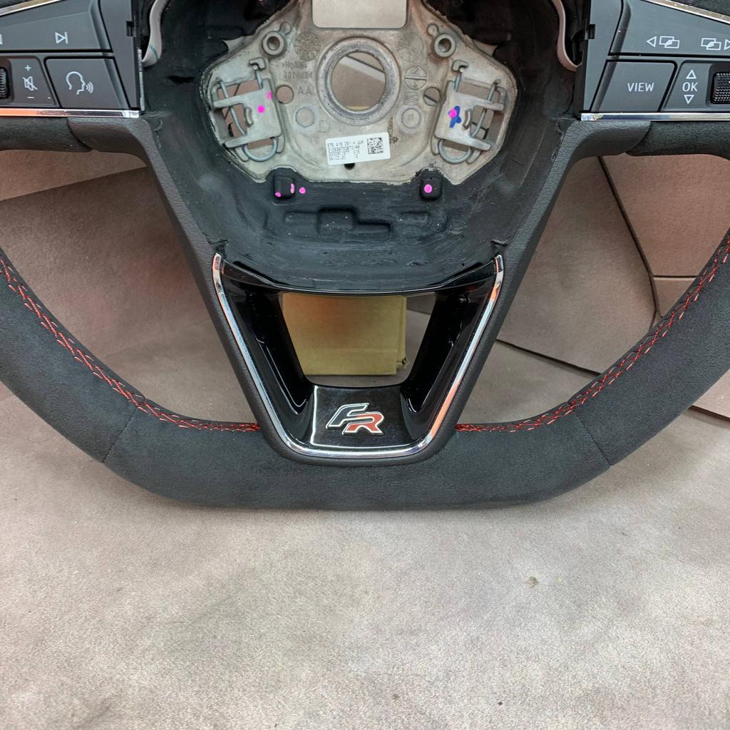 Stuurwiel Stuur Seat Ibiza Leon FR ALCANTARA NIEUW BEKLEED, Nieuw, Ophalen of Verzenden, Seat